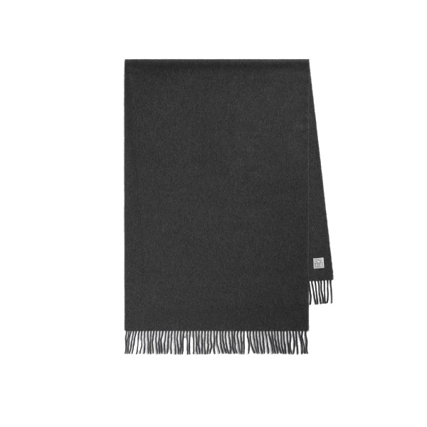 Toteme Cashmere scarf in Charcoal