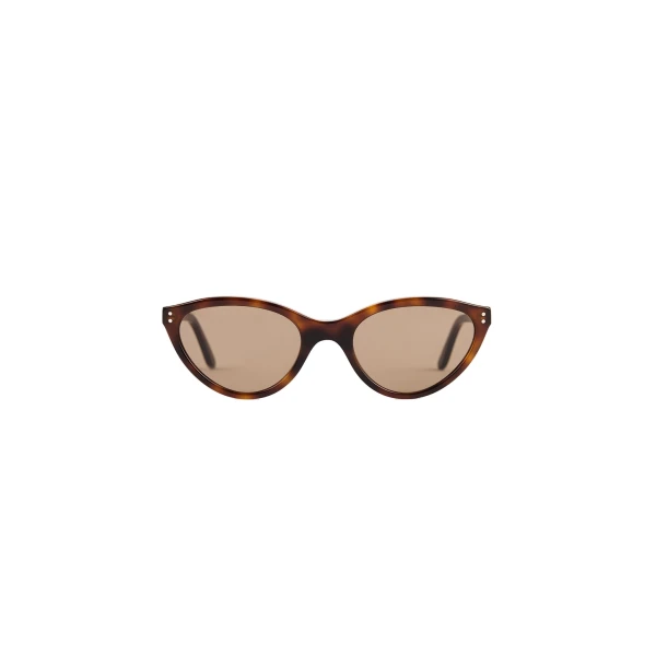 Toteme Cateye sunglasses in Dark havana