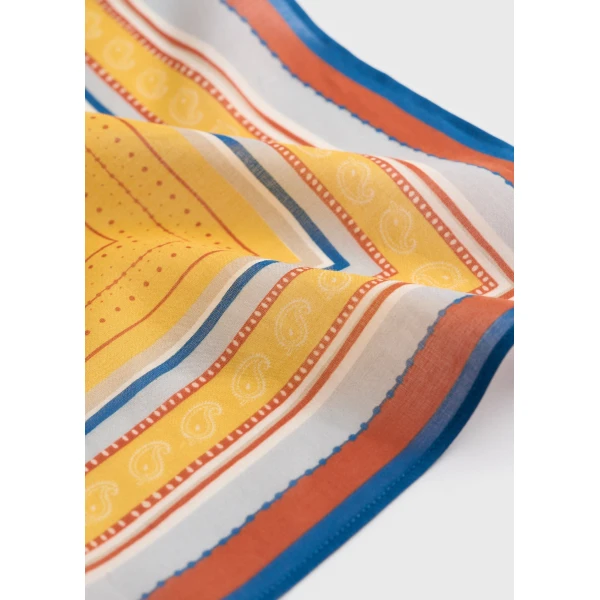 Toteme Collector sarong in Cream / Daffodil, view 5