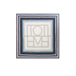 Toteme Collector scarf in Ecru navy