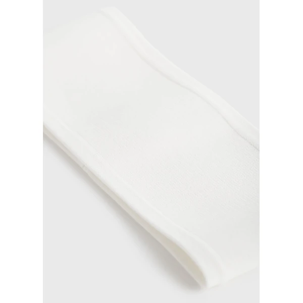 Toteme Compact knit headband in White, view 4