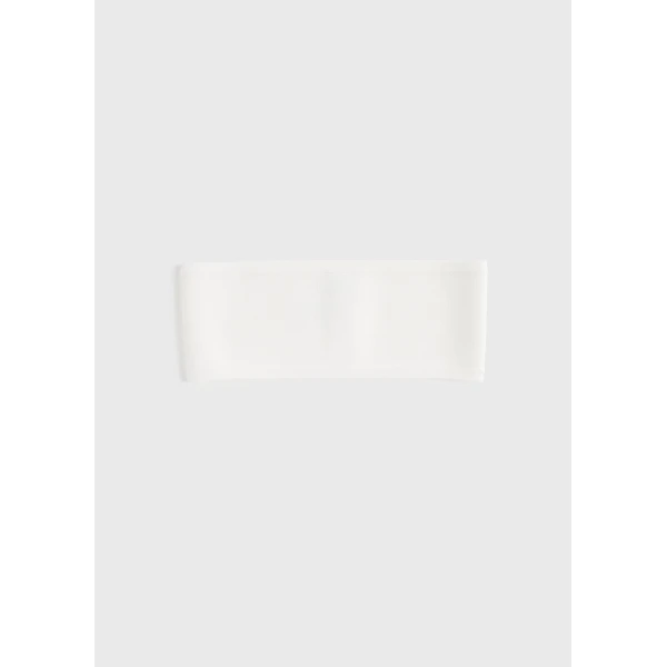 Toteme Compact knit headband in White, view 5