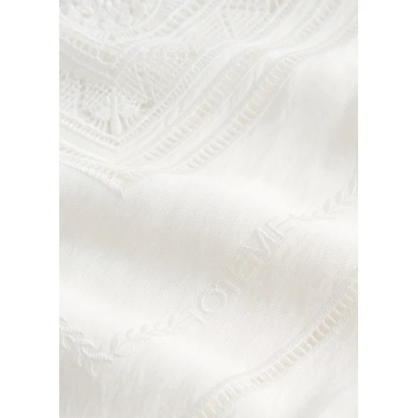 Toteme Lace scarf in White, view 4
