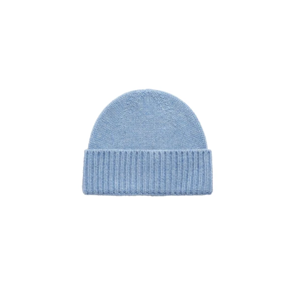 Toteme Lambswool beanie in Vintage blue