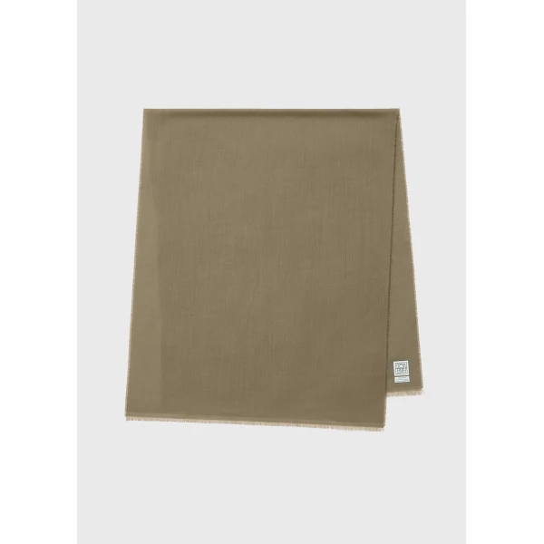 Toteme Light wool scarf in Hazel, view 5