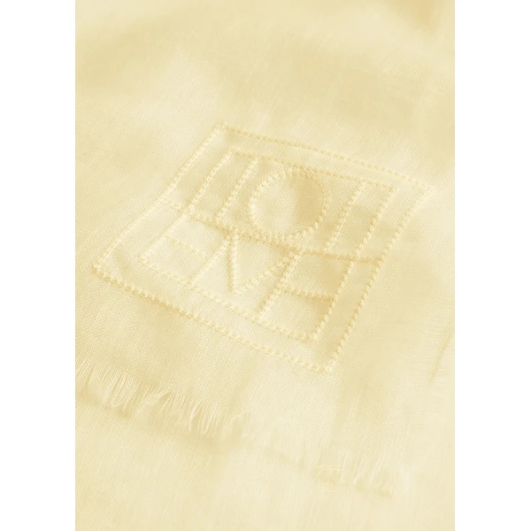 Toteme Linen sarong in Buttercup, view 5