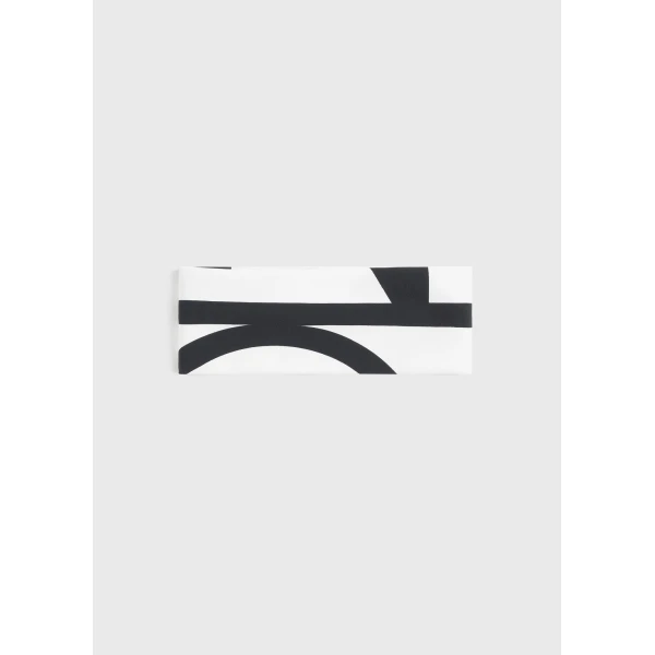 Toteme Monogram headband in Tofu, view 5