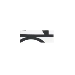 Toteme Monogram headband in Tofu