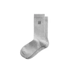Toteme Monogram socks in Light grey