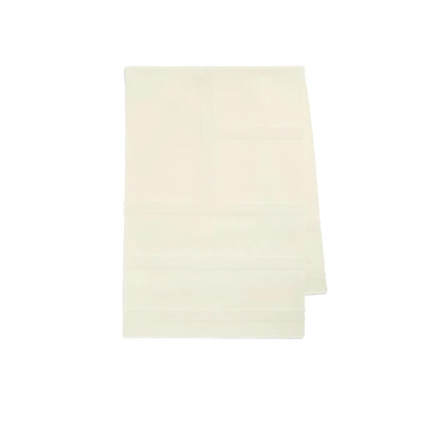 Toteme Monogram twill scarf in Off-white