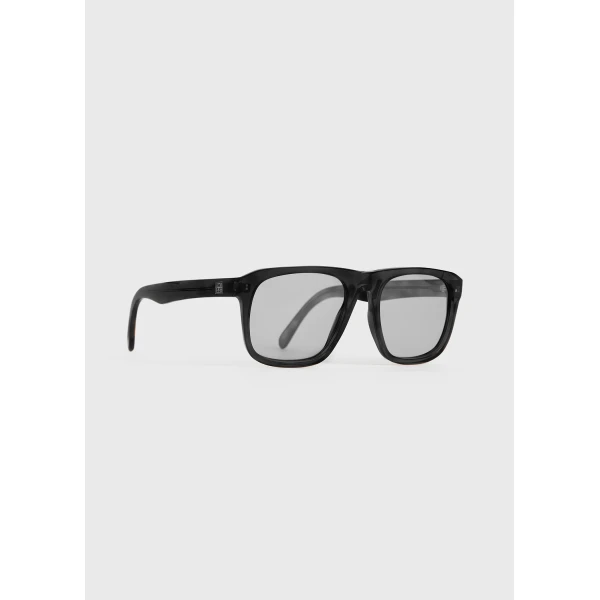 Toteme Navigator sunglasses in Black, view 5