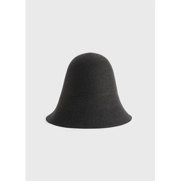 Toteme Paper sun hat in Black, view 6
