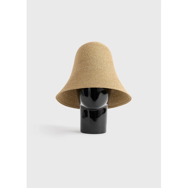 Toteme Paper sun hat in Honey, view 4