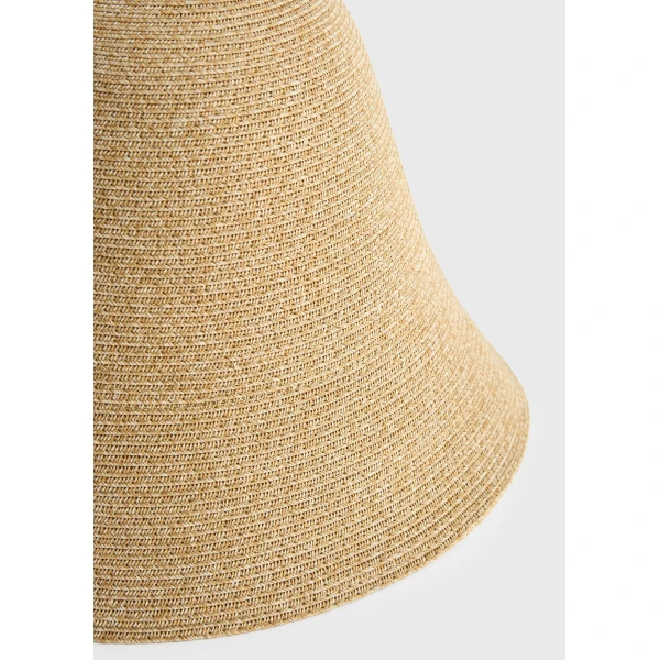 Toteme Paper sun hat in Honey, view 5