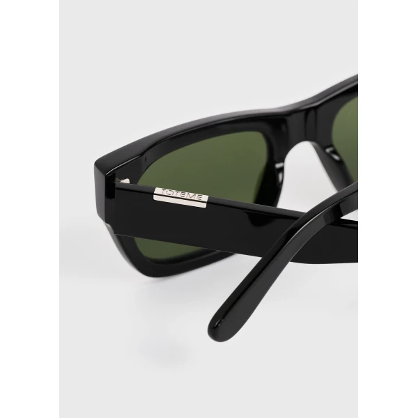 Toteme Voyager sunglasses in Black, view 6