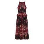 Ulla Johnson Adeline Dress in Amaranthus | Midi Dresses | Coveti