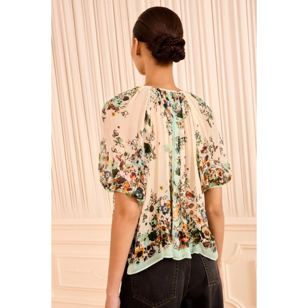Ulla Johnson Amara Top in Jasmine