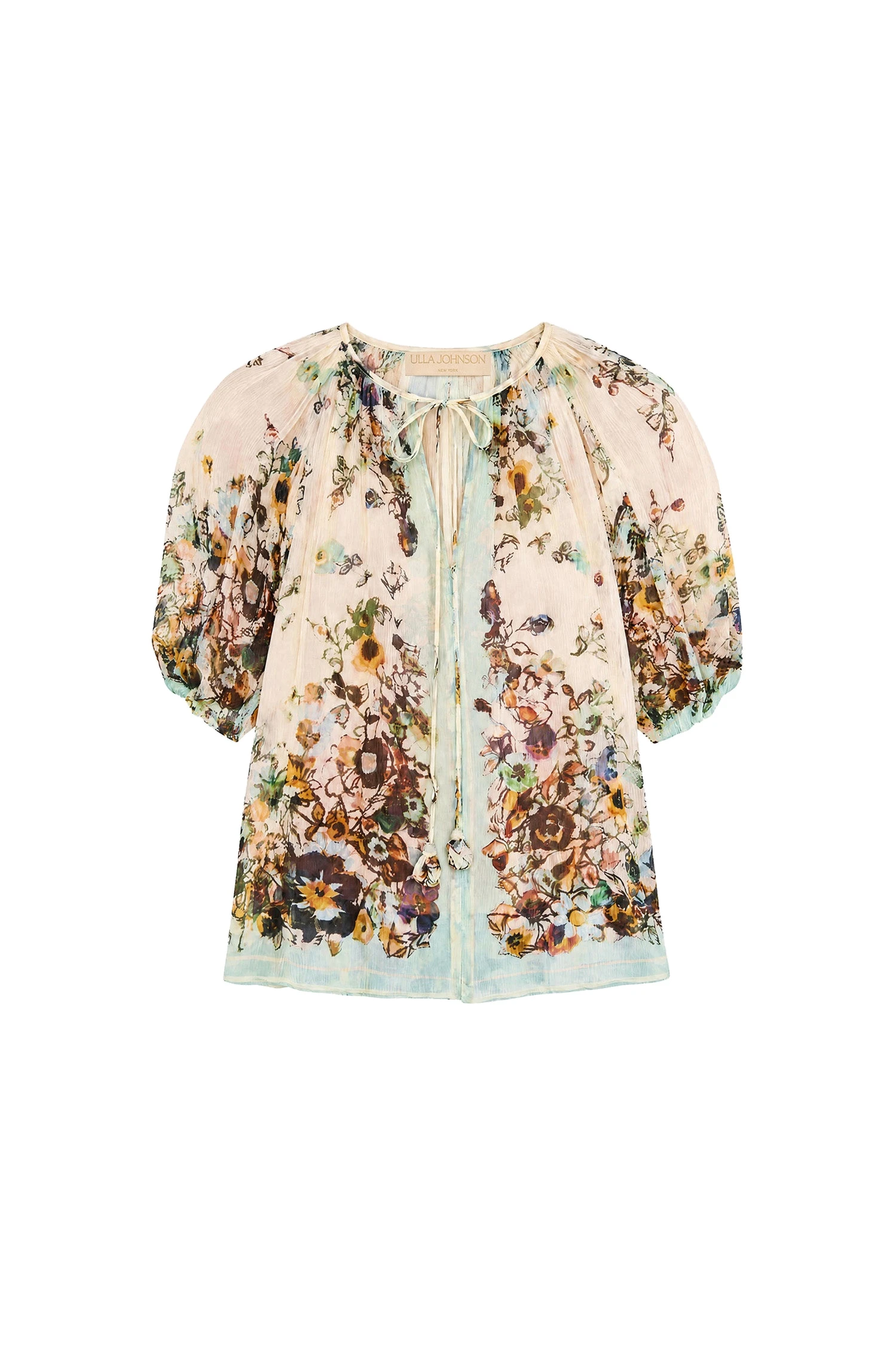 Ulla Johnson Amara Top in Jasmine Ulla Johnson Amara Top in Jasmine | Short Sleeved | Coveti
