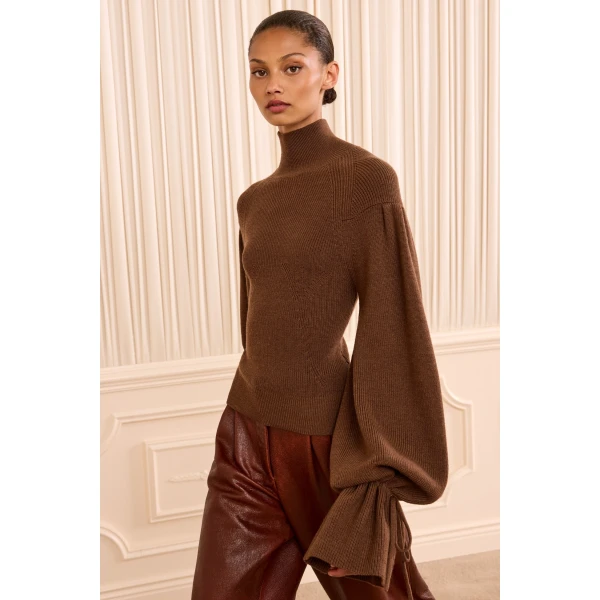 Ulla Johnson Camille Knit Pullover in Clove