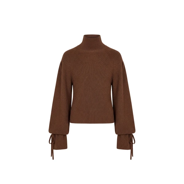 Camille Knit Pullover in Clove