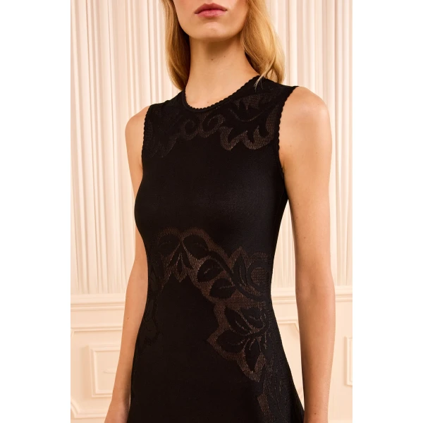 Ulla Johnson Corinthia Knit Dress in Noir