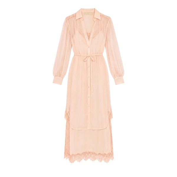 Ulla Johnson Ethel Dress in Ballet | Midi Dresses | Coveti