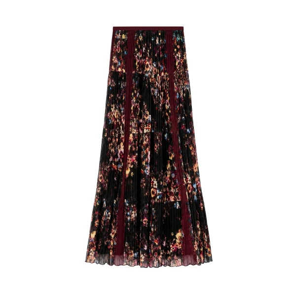 Gaelle Maxi Skirt in Amaranthus