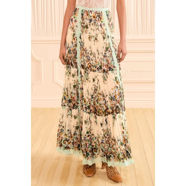 Ulla Johnson Gaelle Maxi Skirt in Jasmine
