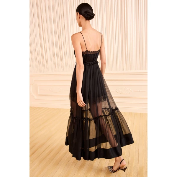 Ulla Johnson Imogen Dress in Noir