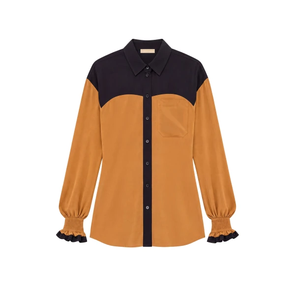 Ulla Johnson Nova Blouse in Canyon | Blouse | Coveti