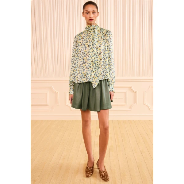 Ulla Johnson Ornament Blouse in Acacia