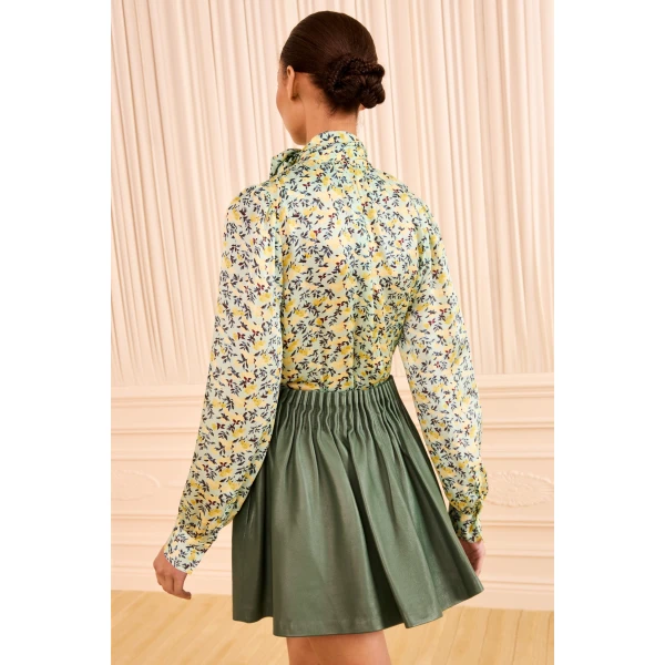 Ulla Johnson Ornament Blouse in Acacia