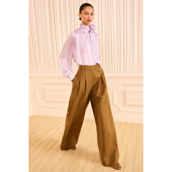 Ulla Johnson Ornament Blouse in Wisteria