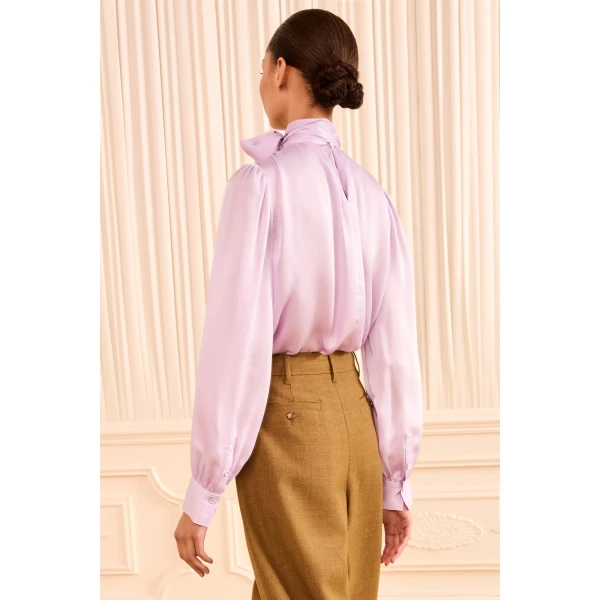 Ulla Johnson Ornament Blouse in Wisteria