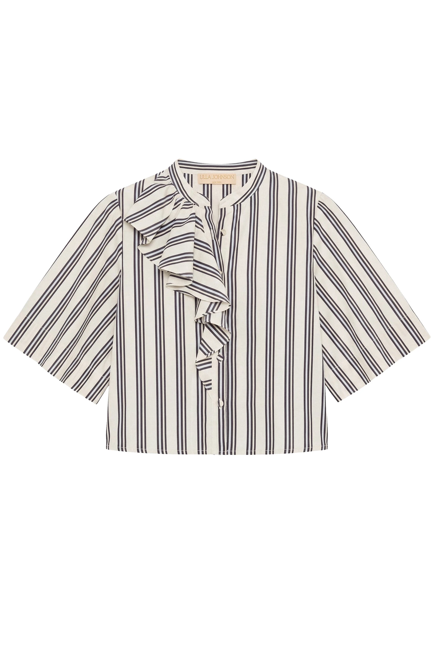 Ulla Johnson Perrine Blouse in Ecru Stripe Ulla Johnson Perrine Blouse in Ecru Stripe | Blouse | Coveti