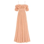 Ulla Johnson Persephone Off the Shoulder Gown in Cosmos | Evening Gowns | Coveti