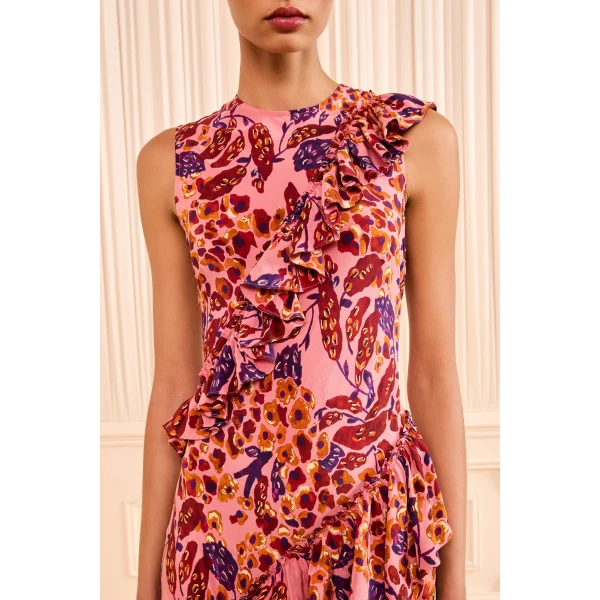 Ulla Johnson Rory Dress in Azalea
