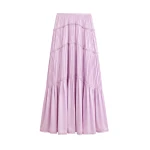 Ulla Johnson Samira Midi Skirt in Wisteria | Midi Skirts | Coveti