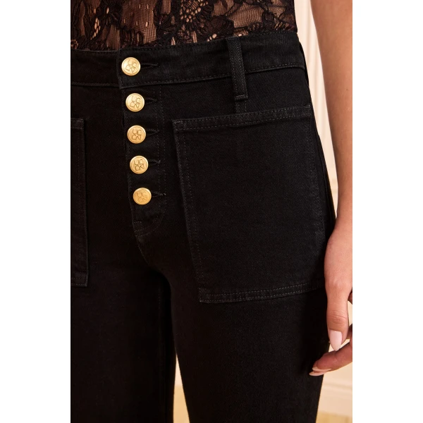 Ulla Johnson The Stretch Lou Jean in Noir