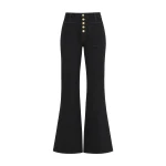 Ulla Johnson The Stretch Lou Jean in Noir | Denim | Coveti