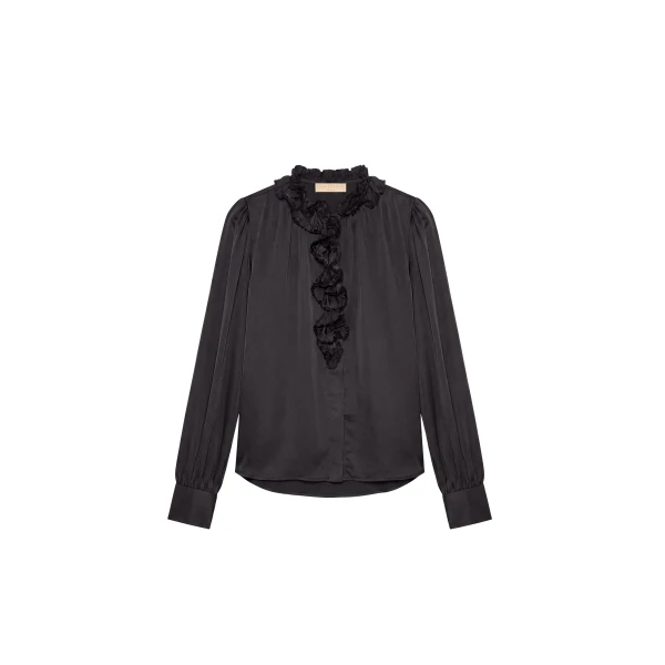 Willhemina Blouse in Noir
