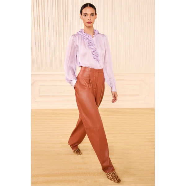 Ulla Johnson Willhemina Blouse in Wisteria