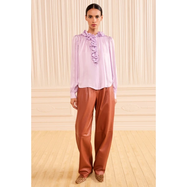 Ulla Johnson Willhemina Blouse in Wisteria