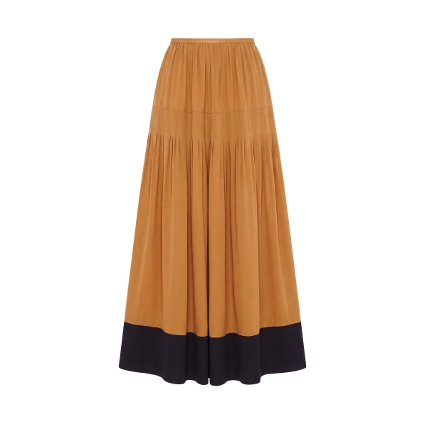 Yvette Midi Skirt in Canyon