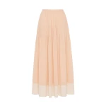 Ulla Johnson Yvette Midi Skirt in Peony | Midi Skirts | Coveti