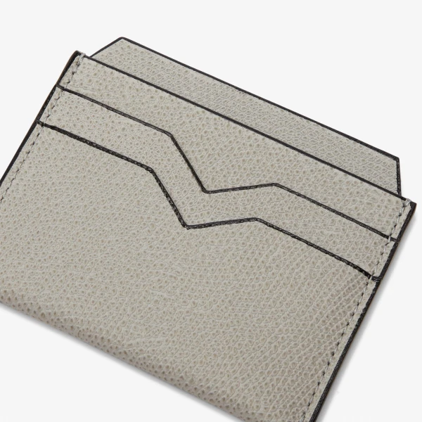 Valextra 4CC Card Case in Ash Grey | Cases | Coveti