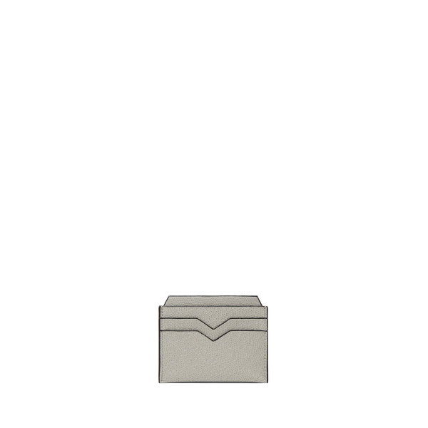 Valextra 4CC Card Case in Ash Grey | Cases | Coveti