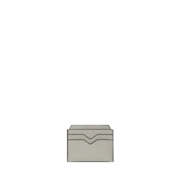 Valextra 4CC Card Case in Ash Grey | Cases | Coveti