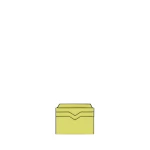 Valextra 4CC Card Case in Citrine Yellow | Cases | Coveti