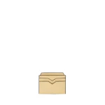 Valextra 4CC Card Case in Cream Yellow | Wallets & Purses | Coveti
